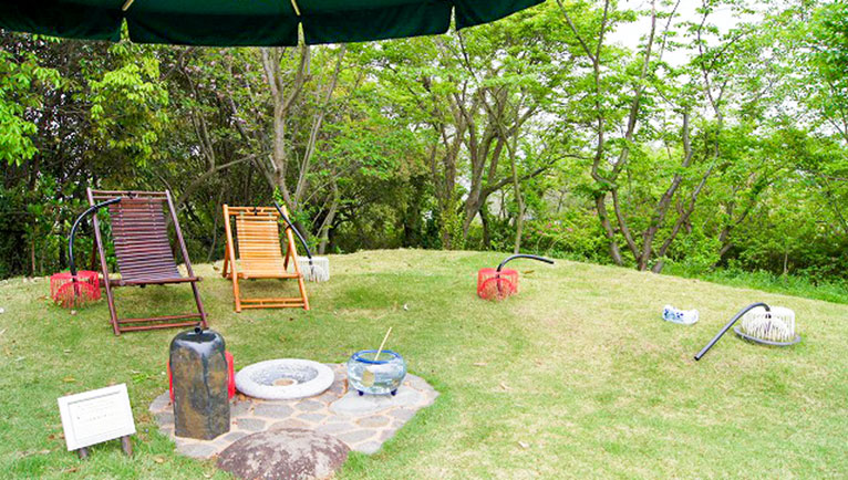 水琴窟の音楽会(プロポーズの丘)